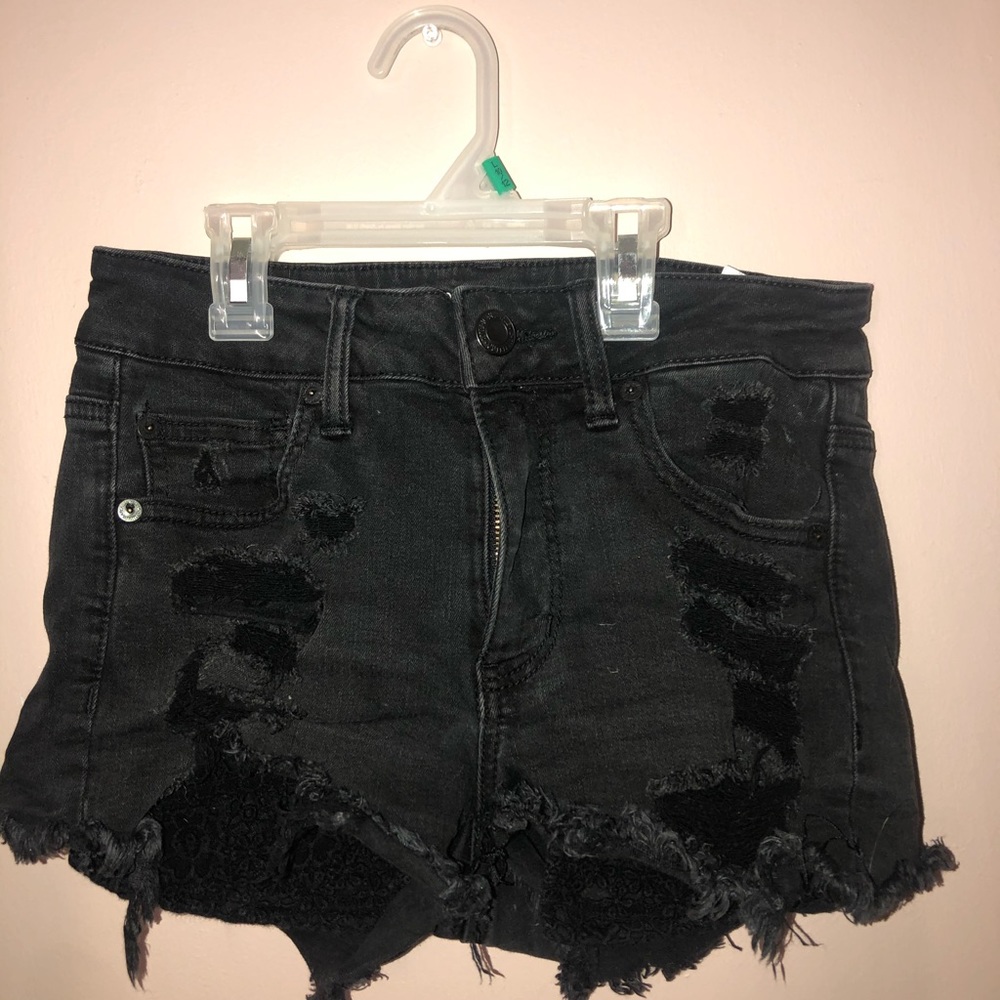 American eagle jean shorts